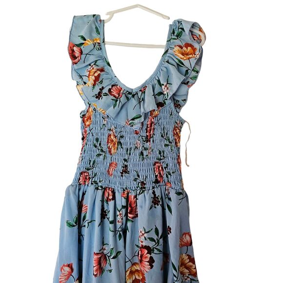 Speechless Girls Smocked Bodice Build in Shorts Hi Low Dress Size 12 - Picture 11 of 12